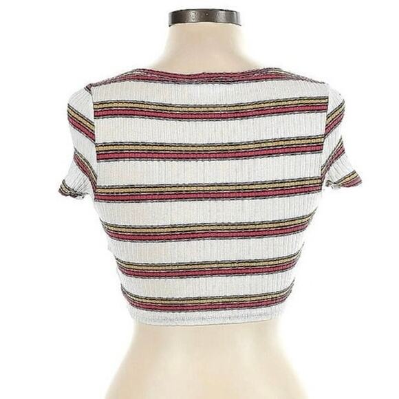 Urban Renewal Remnants Striped Baby Tee - Size Medium - Picture 6 of 6